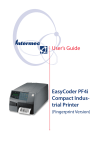 Intermec PF4I Printer User Manual