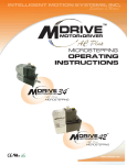 Intelligent Motion Systems MDriveAC Switch User Manual