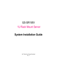 Intel GS-SR195V Server User Manual
