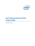 Intel D510MO Computer Keyboard User Manual