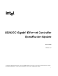 Intel 82543GC Network Card User Manual
