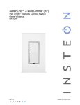 INSTEON 2474DWH Switch User Manual