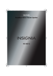 Insignia NS-SB212 Home Theater System User Manual