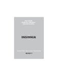 Insignia NS-R5111 Portable Radio User Manual