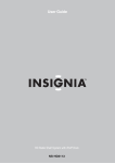Insignia NS-HD3113 Stereo System User Manual