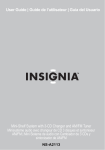 Insignia NS-A2113 CD Player User Manual