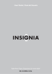 Insignia IS-DA2G CD Player User Manual
