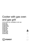 Indesit K 642 G/G Oven User Manual