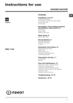 Indesit IWD 7145 Washer User Manual