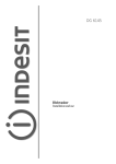 Indesit DG 6145 Dishwasher User Manual