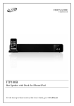 iLive ITP100B Speaker System User Manual