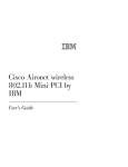 IBM 802.11B Computer Hardware User Manual
