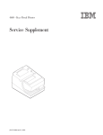 IBM 4610 Printer User Manual