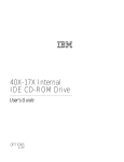 IBM 37L1388 Computer Drive User Manual
