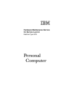 IBM 2274 Personal Computer User Manual