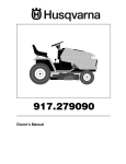 Husqvarna 7021F Lawn Mower User Manual