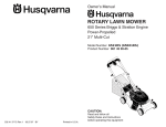 Husqvarna 65021ES Lawn Mower User Manual