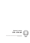 Husqvarna 570 576 XP Chainsaw User Manual
