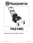 Husqvarna 445e Lawn Mower User Manual