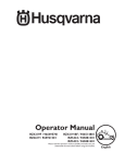 Husqvarna 265 ACX Lawn Mower User Manual