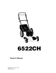 Husqvarna 233RJ Lawn Mower User Manual