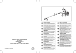 Husqvarna 2.010 BP Brush Cutter User Manual
