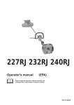 Husqvarna 1200-14 Lawn Mower User Manual