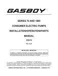 Husky 1800 Series Pressure Washer User Manual