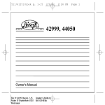 Hunter Fan 44050 Thermostat User Manual