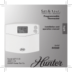 Hunter Fan 42624-01 Fan User Manual