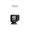 Humminbird LCR 400 ID Fish Finder User Manual