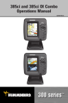 Humminbird 385CI DI COMBO Fish Finder User Manual