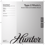 Huffy 7000MXP Fitness Equipment User Manual