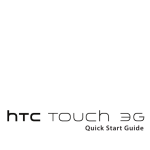 HTC 3G Cell Phone User Manual