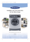Hotpoint WMA62 Washer User Manual