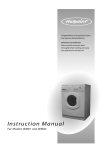 Hotpoint WM83 Washer User Manual