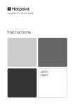 Hotpoint UE47 Oven User Manual