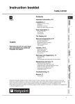 Hotpoint TCD970 Clothes Dryer User Manual