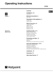 Hotpoint SE48101PGX Oven User Manual