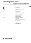 Hotpoint RLA52 Refrigerator User Manual