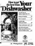 Hotpoint HDA795 Dishwasher User Manual