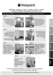 Hotpoint FZM51 Freezer User Manual