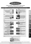 Hotpoint FFA90 Refrigerator User Manual