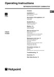 Hotpoint FFA46W Refrigerator User Manual