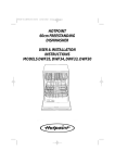 Hotpoint DWF34 Dishwasher User Manual