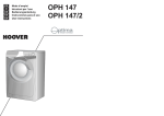 Hoover OPH 147 Washer User Manual