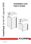 Hood 5000 Printer User Manual