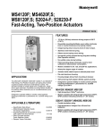 Honeywell S2024-F Automobile Electronics User Manual