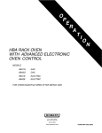 Hobart DGC5 Convection Oven User Manual