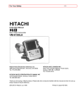 Hitachi VM-H100LA Camcorder User Manual